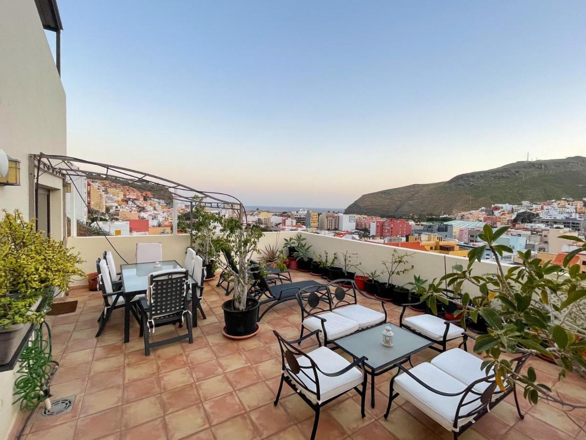 Holiday House Penthouse In La Gomera ซานเซบาสเตียน เด ลาโกเมรา ภายนอก รูปภาพ